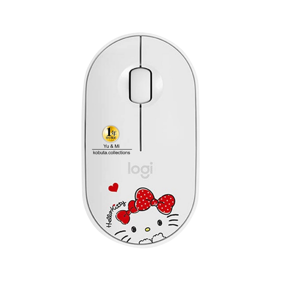 Mouse Pebble Hello Kitty Logitech