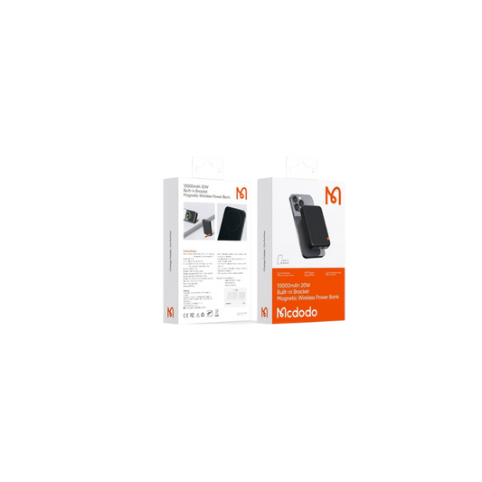 10000mAh 20W Buit in Bracket magnetic Wireless Power Bank | Mcdodo