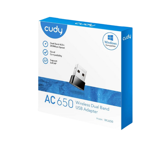 Cudy AC 650 Wireless Dual Band USB Adapter