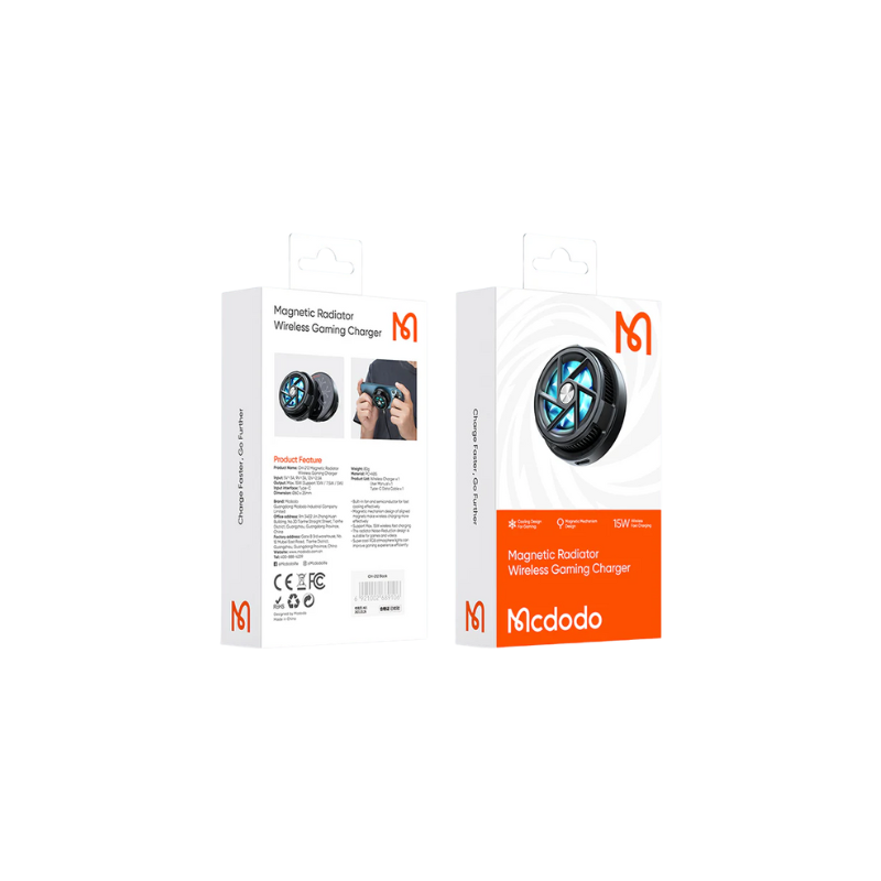 Magnetic Radiator Wireless Gaming Charger |Mcdodo