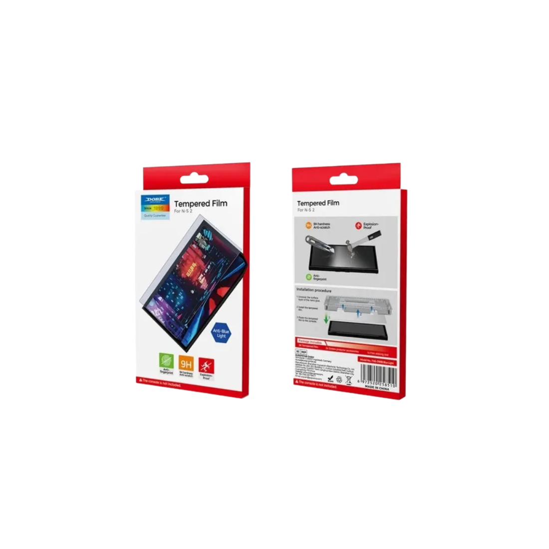 Bode Tempered Flim Vidrio Nintendo Switch 2