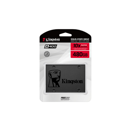 Disco duro Sata 2.5 ssd 10X 480SSD, A400 kingston