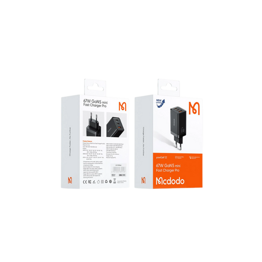 67W GaN5 Mini Fast Charger Pro |Mcdodo